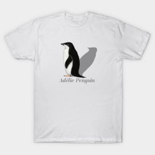 Adelie Penguin Labeled T-Shirt